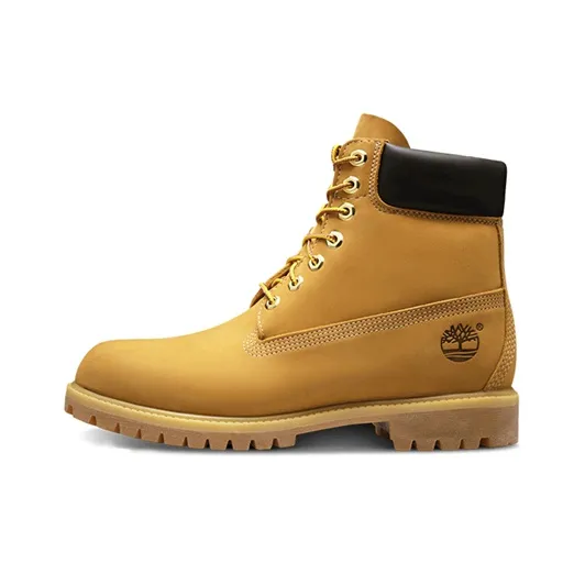 Timberland PREMIUM Yellow Boots Martin Boots Мужской Loose Fit Short