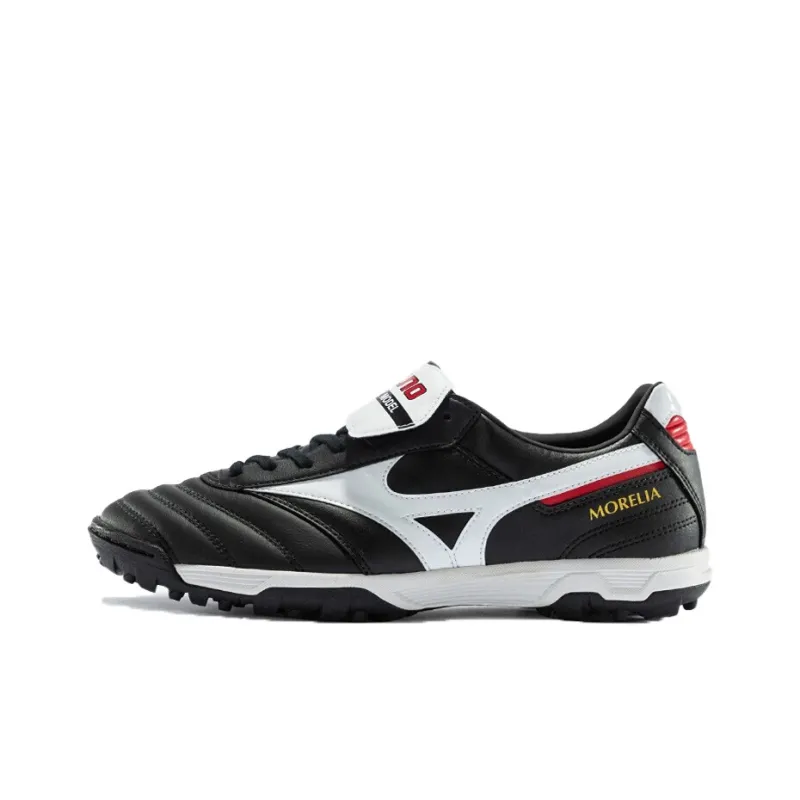 Mizuno Morelia Pro 2 TF Шипы Противоскользящие Устойчивые к износу Дышащие Футбольные бутсы Мужские Черный Белый