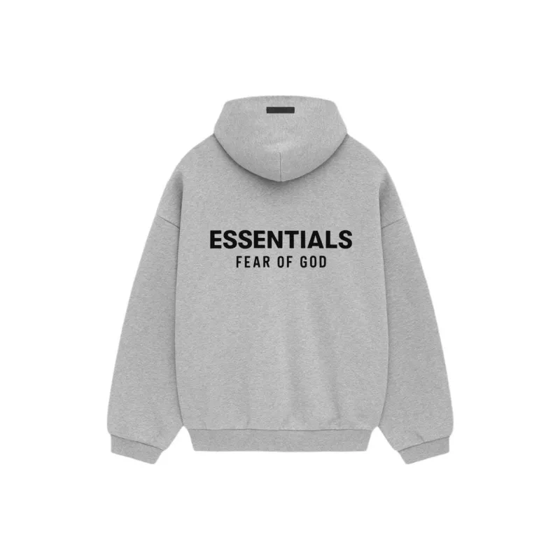 Fear Of God Essentials FW24 Holiday Core Collection Свитшот Мужской Light Mist Gray