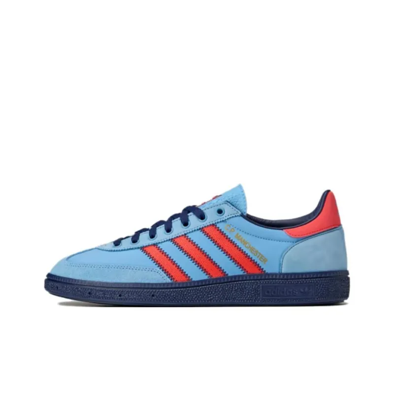 C.P.CO x Adidas Originals Adidas Spezial Slip-resistant Abrasion-resistant Low-top Skateboard Shoes Unisex Blue C.P.CO x Adidas Originals Adidas Spezial Скейтборд Кроссовки Низкие противоскользящие устойчивые к истиранию унисекс синий