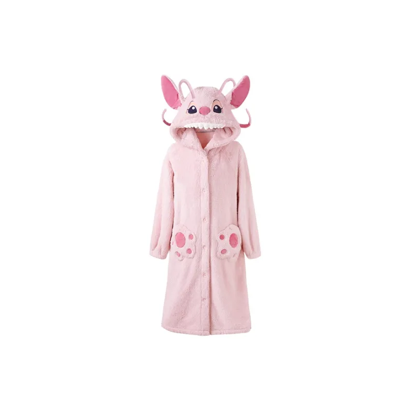 JINGYUN X Disney Пижама для сна Зимняя Женская Розовая