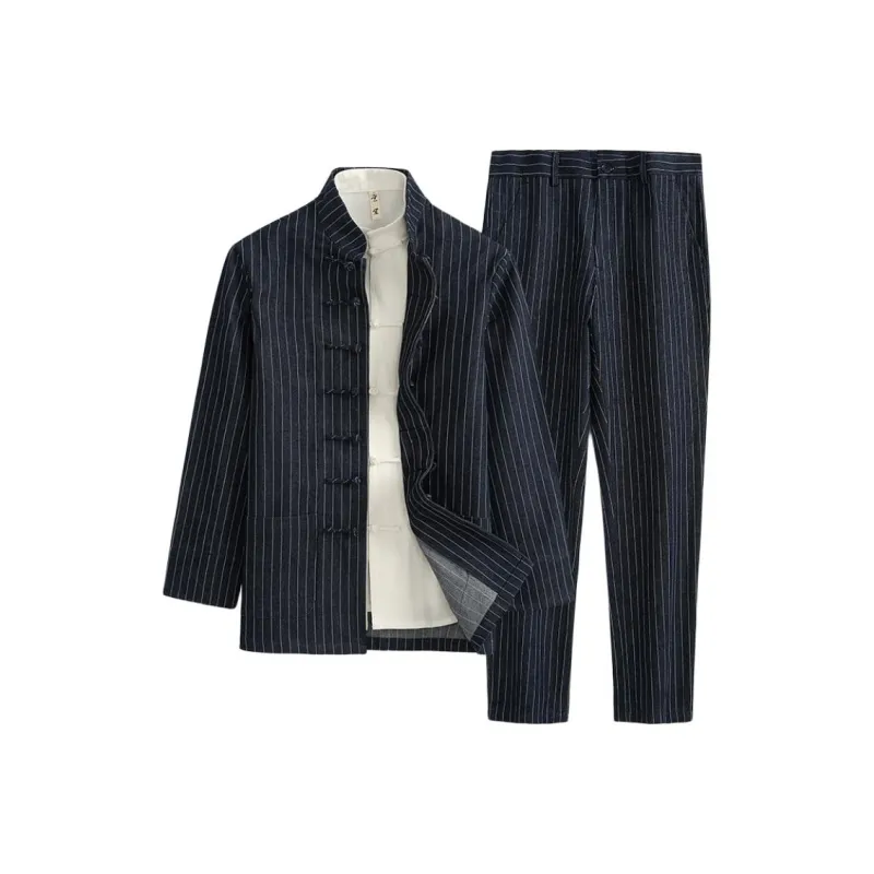 XUANSHENG Повседневная спортивная одежда Мужской Деним Полосы