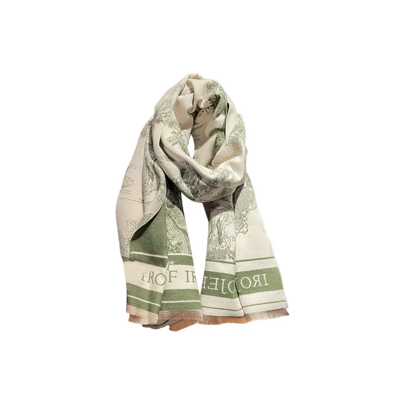 Cranta Komeia Вязаные шарфы из искусственного кашемира для женщин