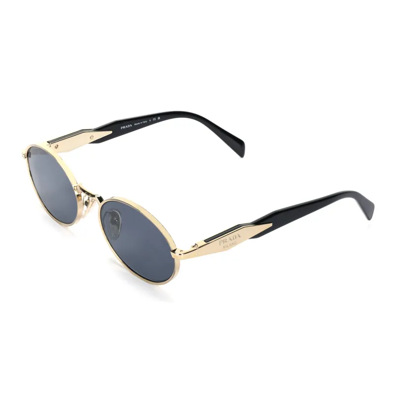 PRADA Сплав OVAL SUNGLASSES Женские Золото