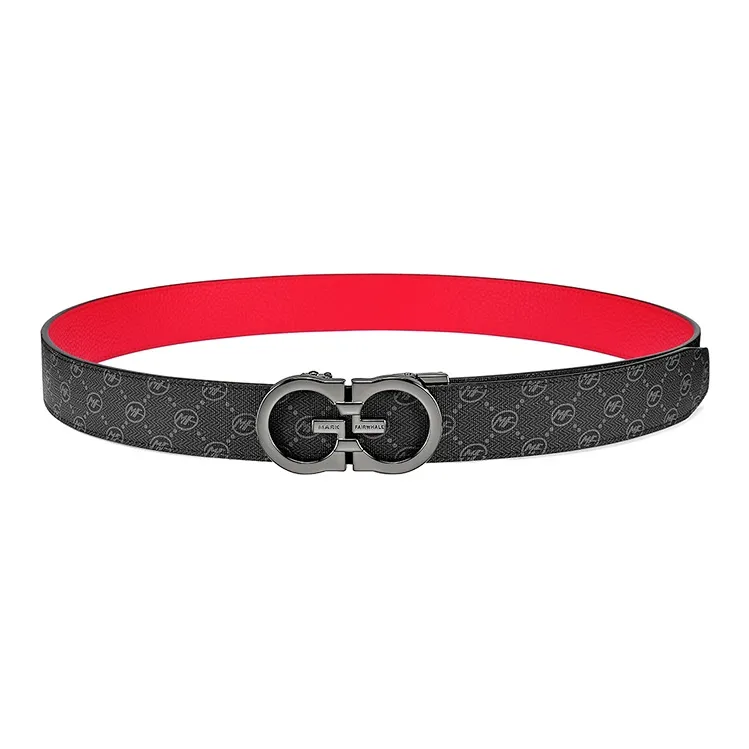 FAIRWHALE ПВХ Кожаные ремни Мужской Ширина 3,5CM