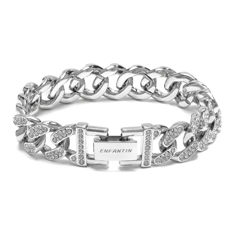 ENFANTIN Сплав Браслеты Унисекс Серебряный
