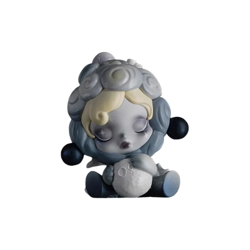 POP MART Skullpanda SP Сад Перед Чернила Сливовый Коллекция Слепые Коробки Один Mystery Коробка Целая Коробка 12 шт