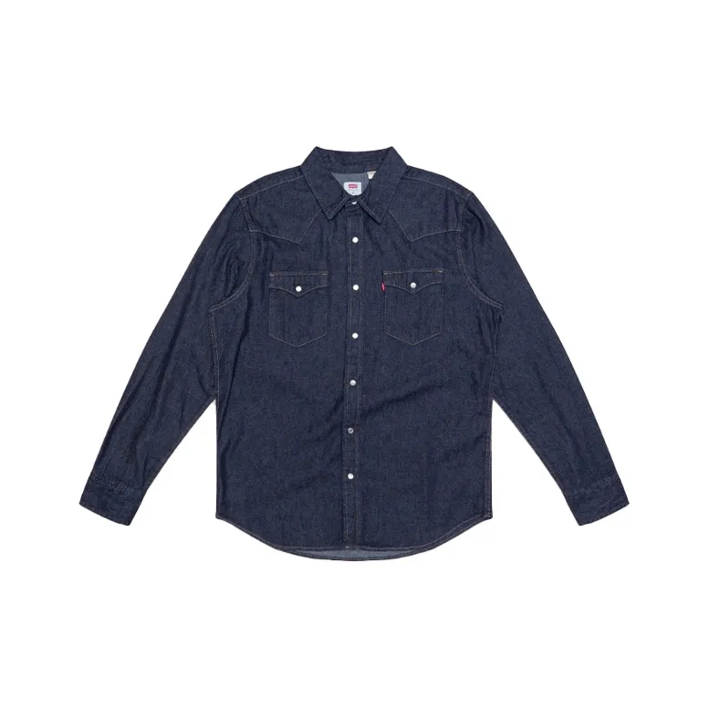 Levis Blue Men's Shirts Левис Синие Мужские Рубашки