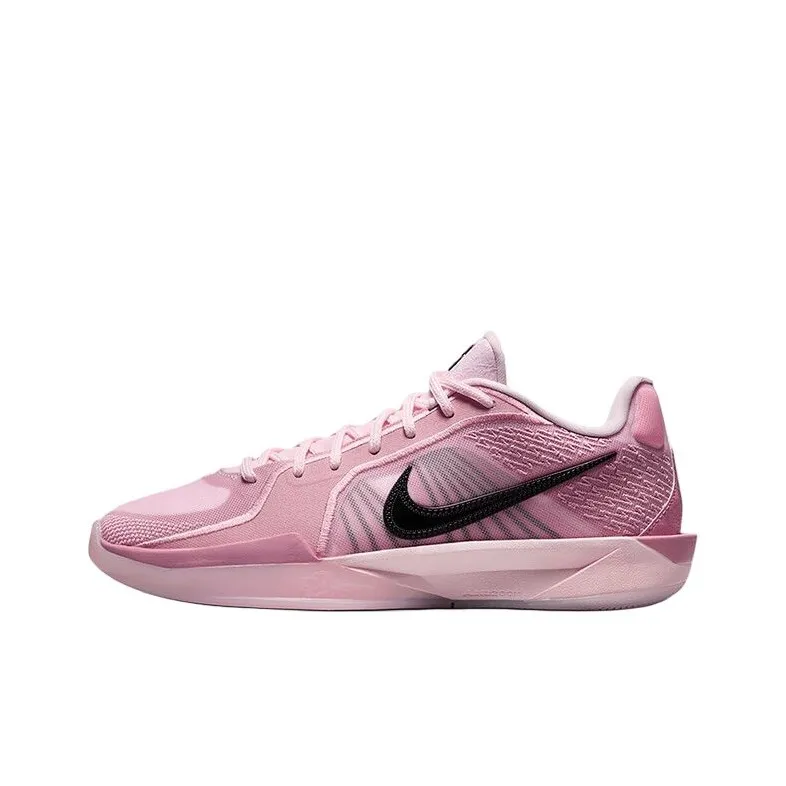 Nike Slip-resistant Abrasion-resistant Low-top Basketball Shoes Women's Pink Найк Slip-resistant Abrasion-resistant Низкие Баскетбольные Кроссовки Женские Розовые