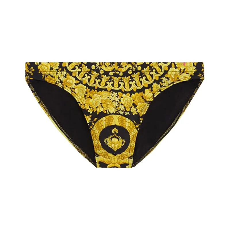 FANSIZHE Плавательные шорты Мужские Желтые