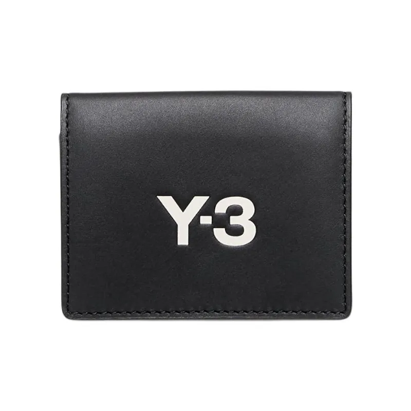 Y 3 Кожа Картхолдер Унисекс Черный