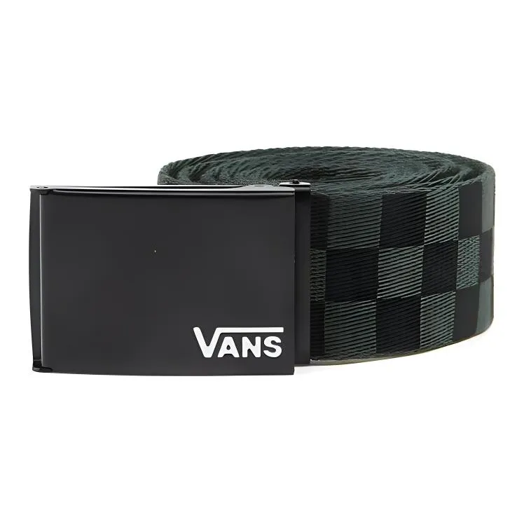 VANS Полиэстер Кожаные ремни Черный/Угольно-серый Мужской