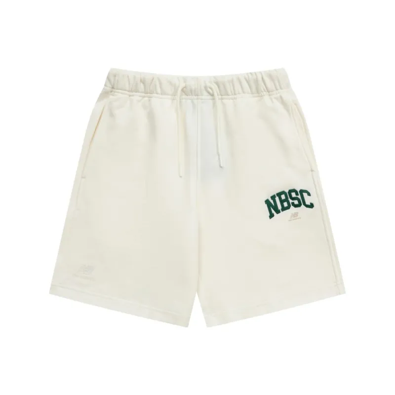 New Balance совместная серия Vintage Sports Повседневные шорты Мужские Бежевые