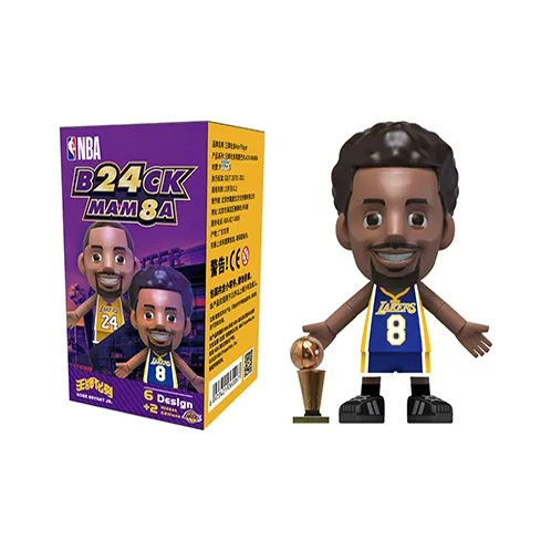 AcePlayer x NBA BLACK MAMBA Collection Коби Брайант Баскетбольная Звезда Слепые Коробки Один Mystery Коробка Целая Коробка 6 шт