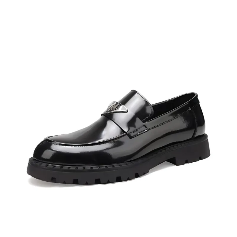 Mo Xu Лоферы Мужские Черные