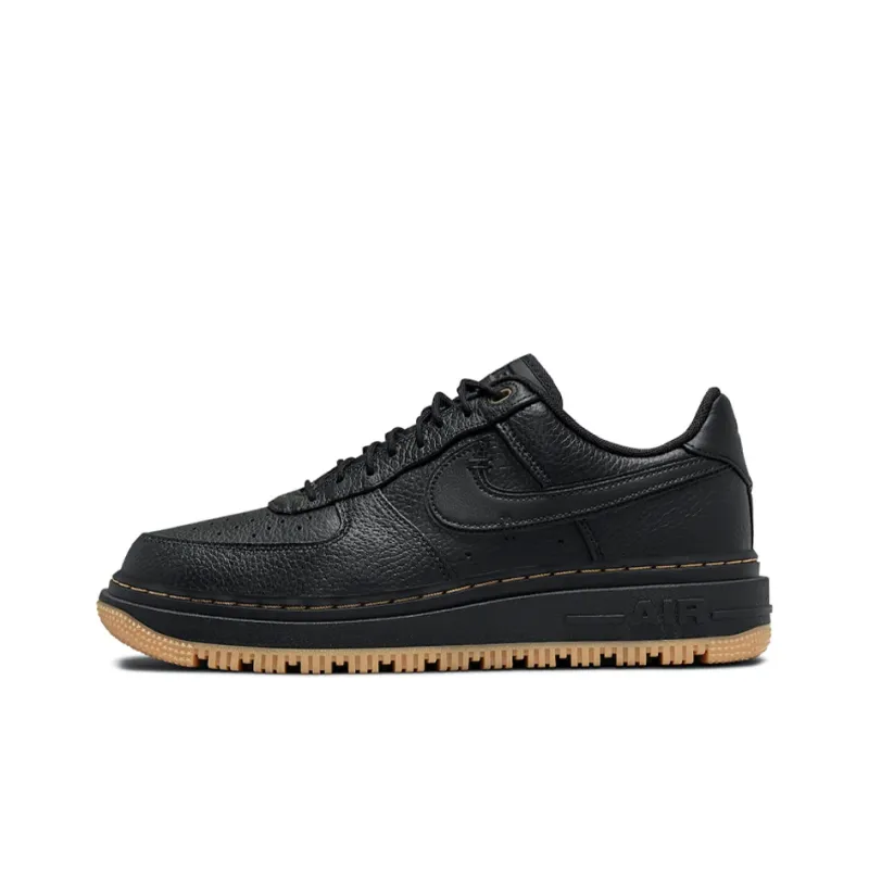 Nike Air FORCE 1 Low Топ Скейтборд Кроссовки Мужские Черные
