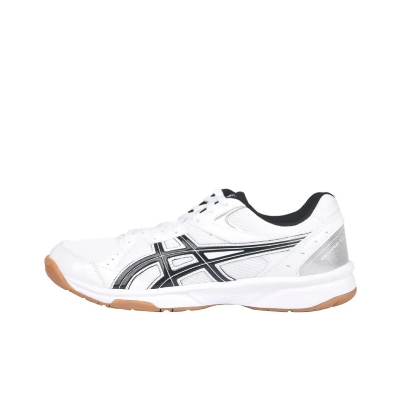 ASICS River CS Устойчивый к истиранию Функциональный Повседневный Кроссовки для бега Низкий топ Мужские Белый Черный