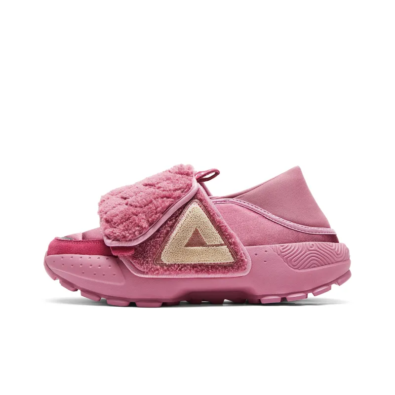 PEAK Дышащий Устойчивый к истиранию Амортизация Низкий Топ Повседневная обувь Женская Красный Розовый