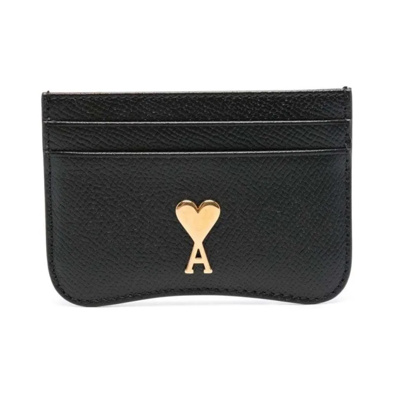 AMIPARIS Коровья кожа Держатель для карт Женский Черный