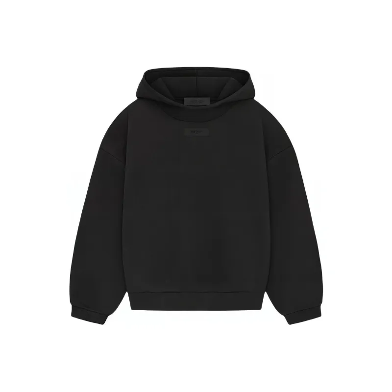 Fear of God Essentials SS24 Drop2 Толстовка Свитшот Мужской Глубокий Черный Глубокий Черный
