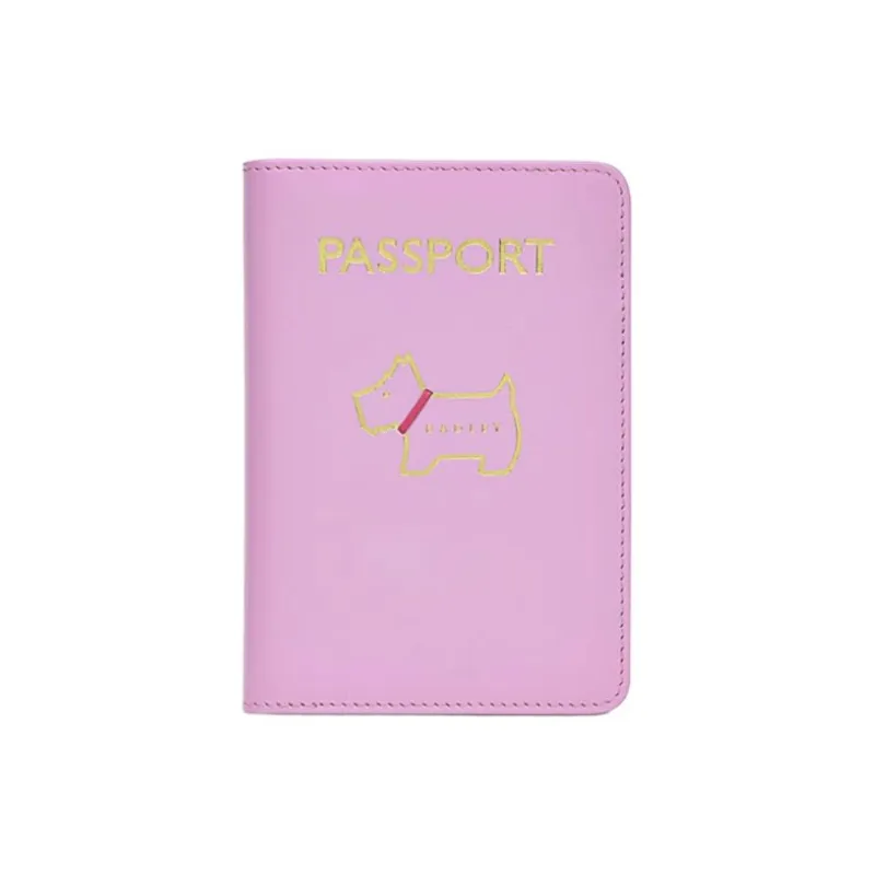 RADLEY Коровья кожа Держатель для паспорта Женский Розовый