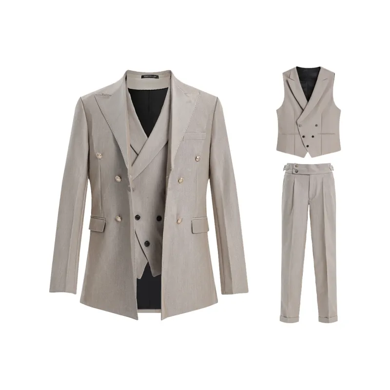 JOHNHOLLIS Бизнес-костюм мужской комплект из 3 предметов