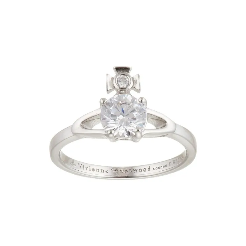 Vivienne Westwood Латунные Кольца Женские Серебряные