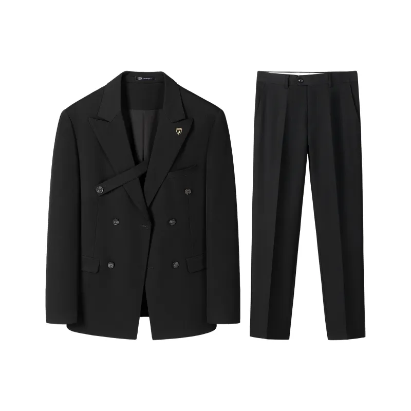 AUTOMOBILI LAMBORGHINI Деловой костюм мужской черный