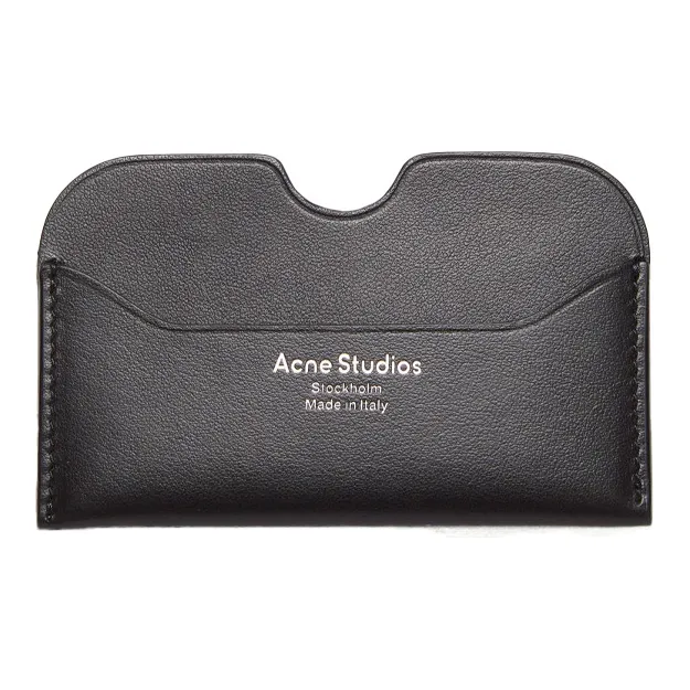 ACNE STUDIOS Кожа Картхолдер Женские Черный