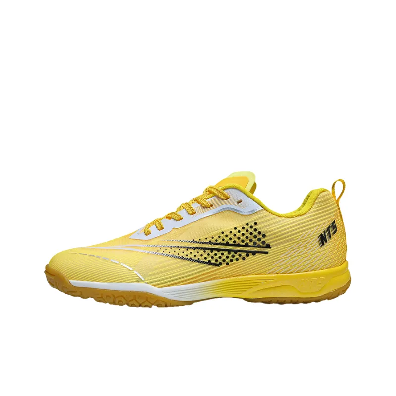 QI FEIJIAN Обувь для настольного тенниса Низкие кеды Желтые Унисекс