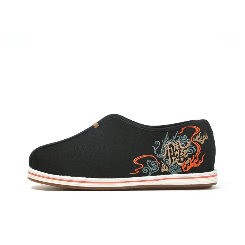 Old Meihua Casual Мужской Черный