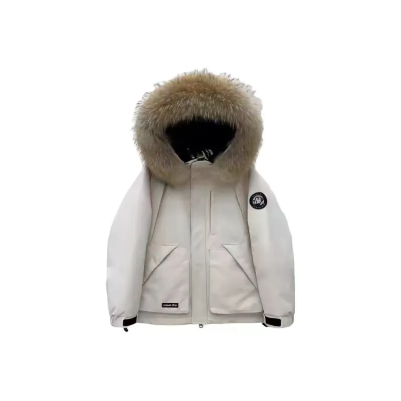 Kenly Хлопковый пуховик женский темно-синий