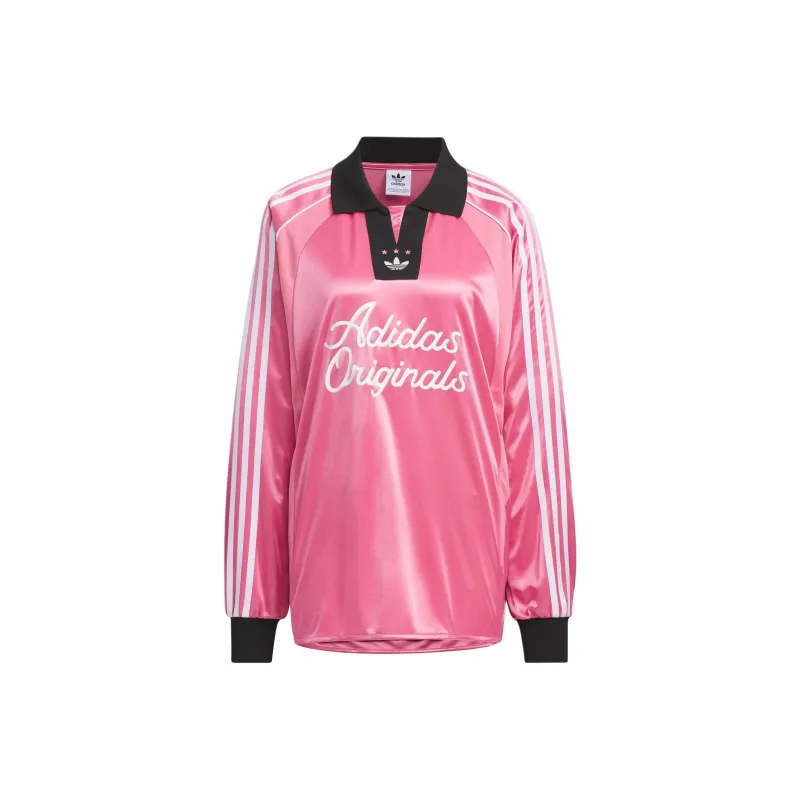 Adidas Originals SS24 Поло Унисекс Розовый