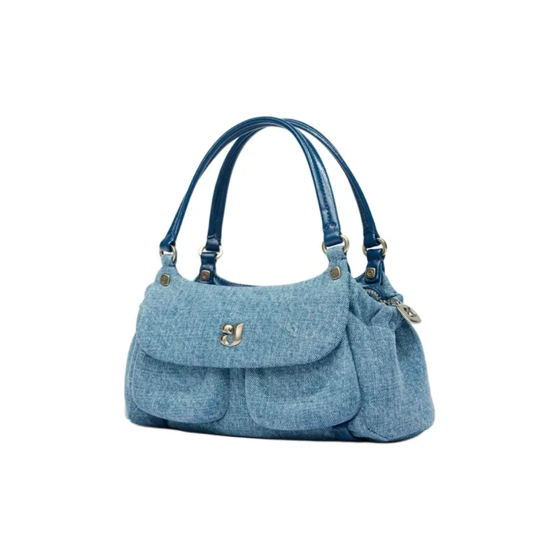 KUNOGIGI Сумка через плечо Одно плечо Маленькая Унисекс Джинсовый синий