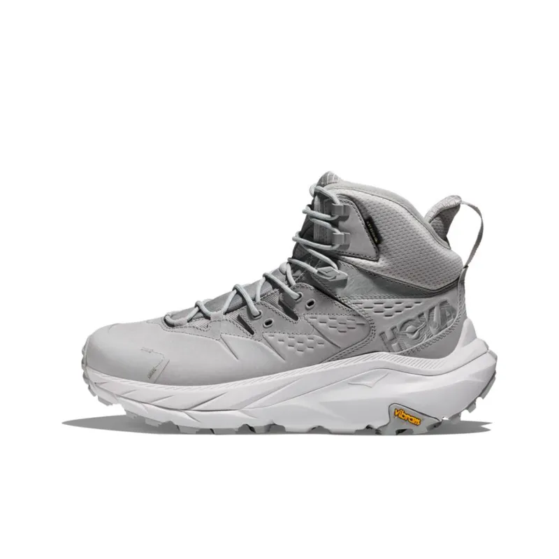 HOKA ONE ONE Kaha 2 GTX Противоскользящий Устойчивый к износу Водонепроницаемый Высокий Топ Уличная обувь Унисекс Серый