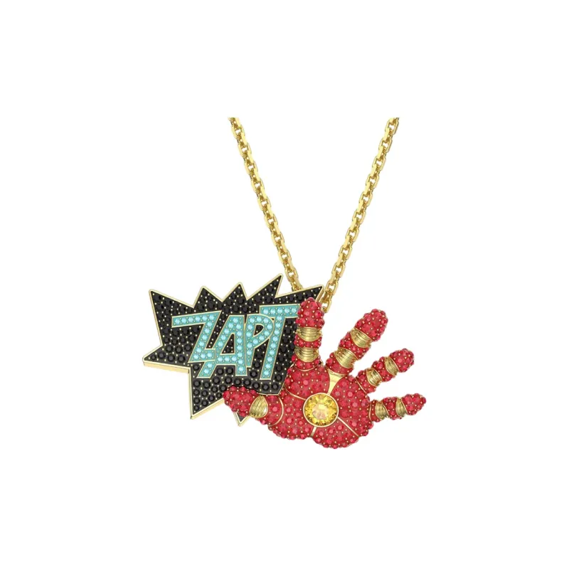 Кристалл Swarovski с золотым покрытием шармы подвески мужской