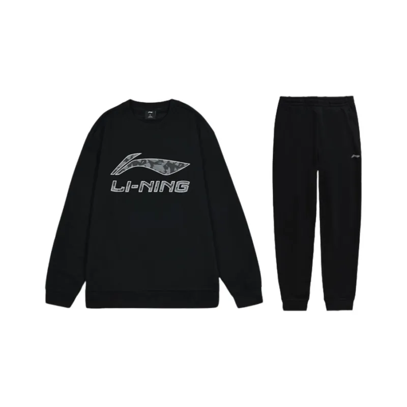 LINING Толстовка Комплект Мужской Черный