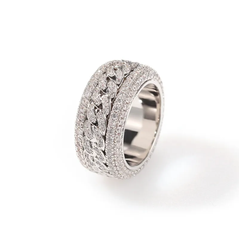 KING OF BLING Цирконовые кольца унисекс