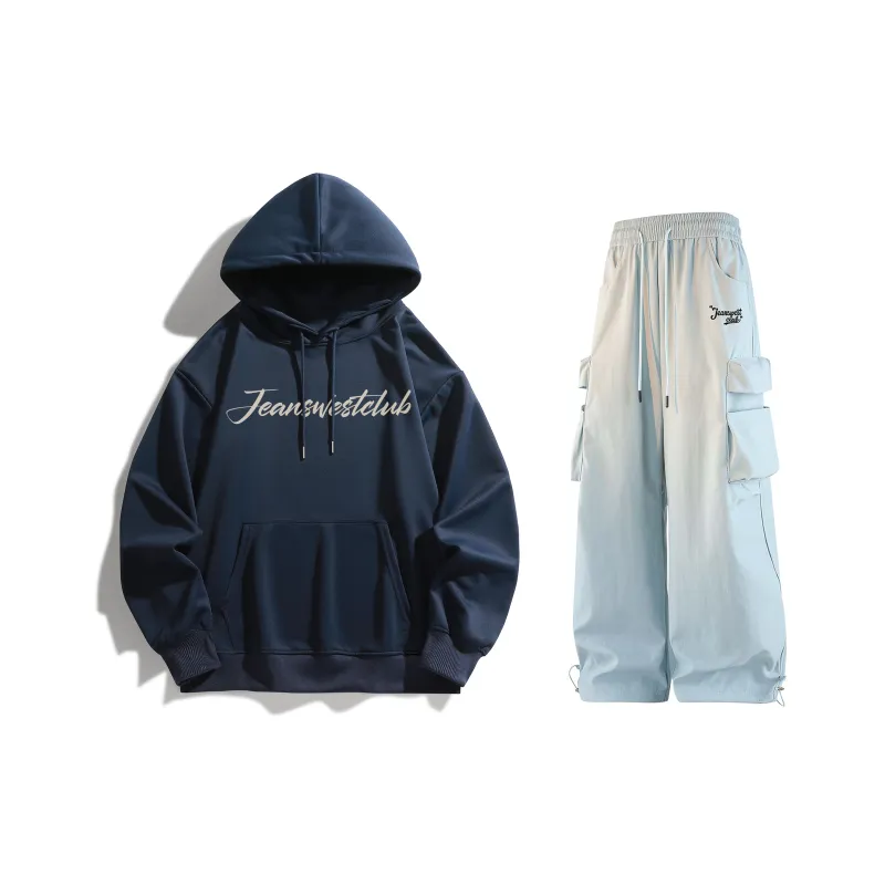 JEANSWEST CLUB x SHENGSIJUE LIANMINGKUAN Комплект толстовки унисекс