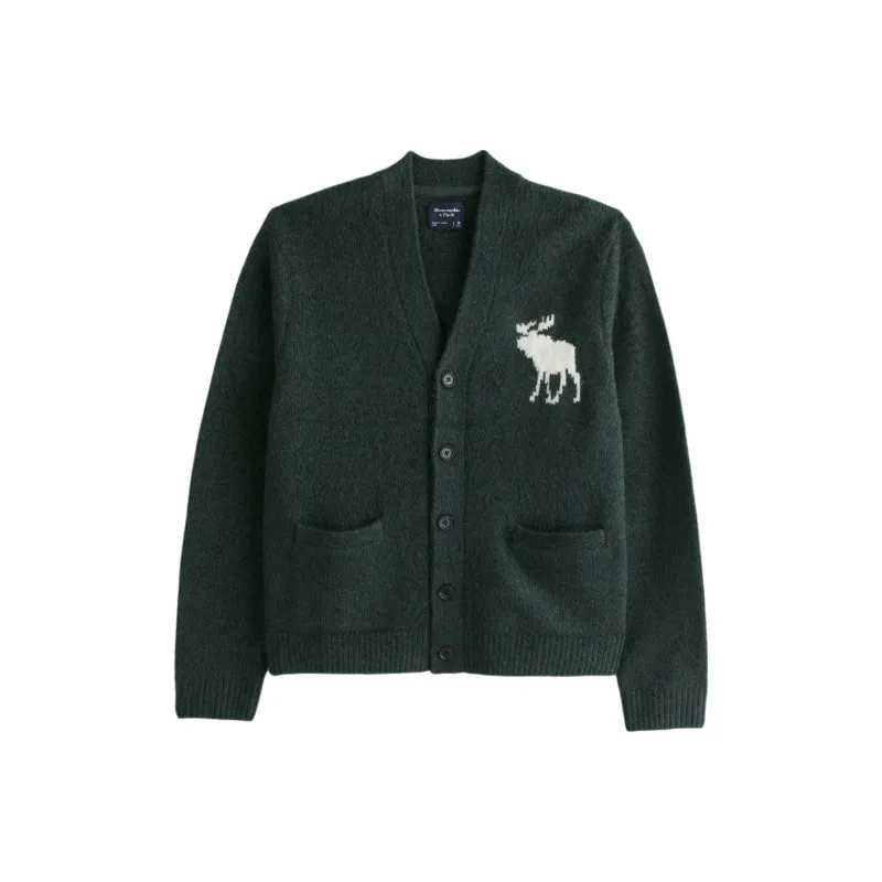 Abercrombie＆Fitch Трикотаж Унисекс Темно-зеленый