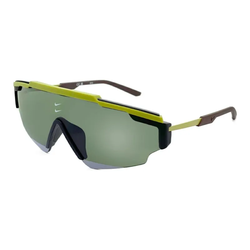 nike Cell Plastic Нерегулярная форма Солнцезащитные очки Мужской Зеленый