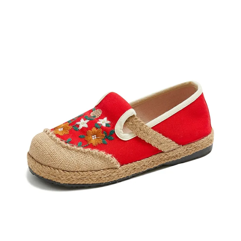 TAFN Вышитые туфли в стиле Ханьфу Женские