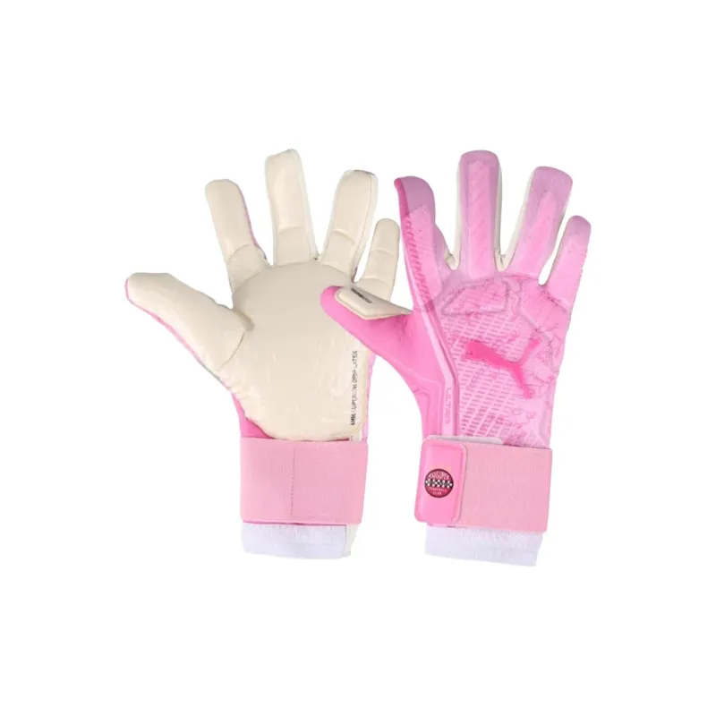 PUMA Латекс Ткань Искусственная кожа Спортивные перчатки Мужские Розовые