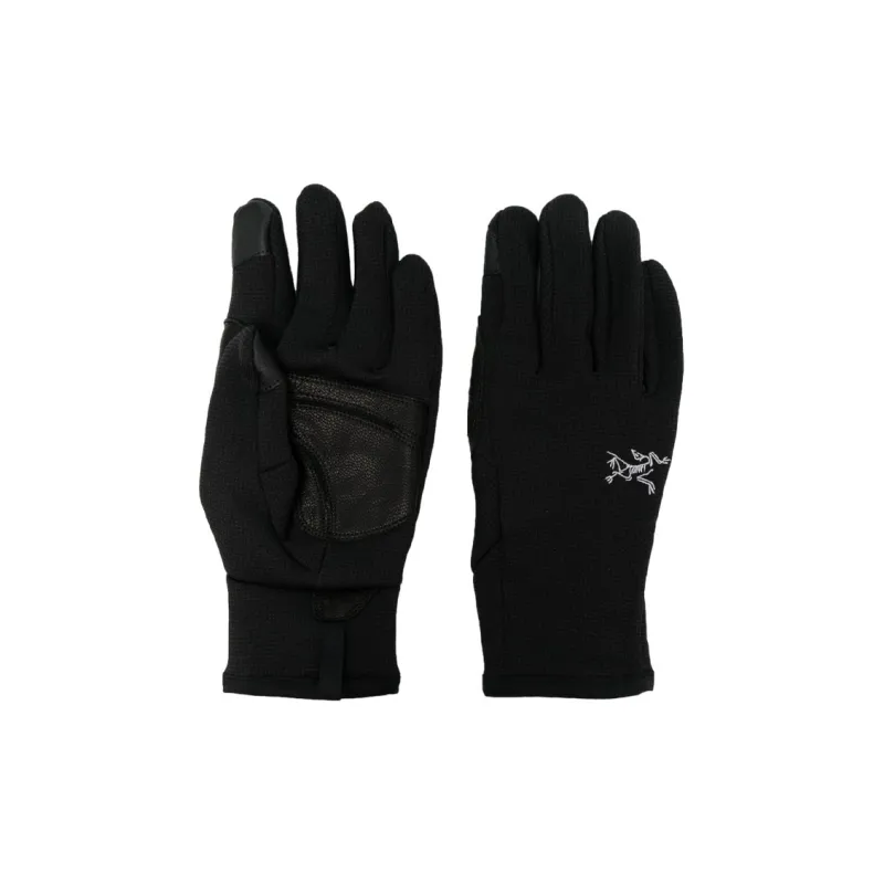 Arcteryx Полиэстер Эластан Перчатки Мужские Черные