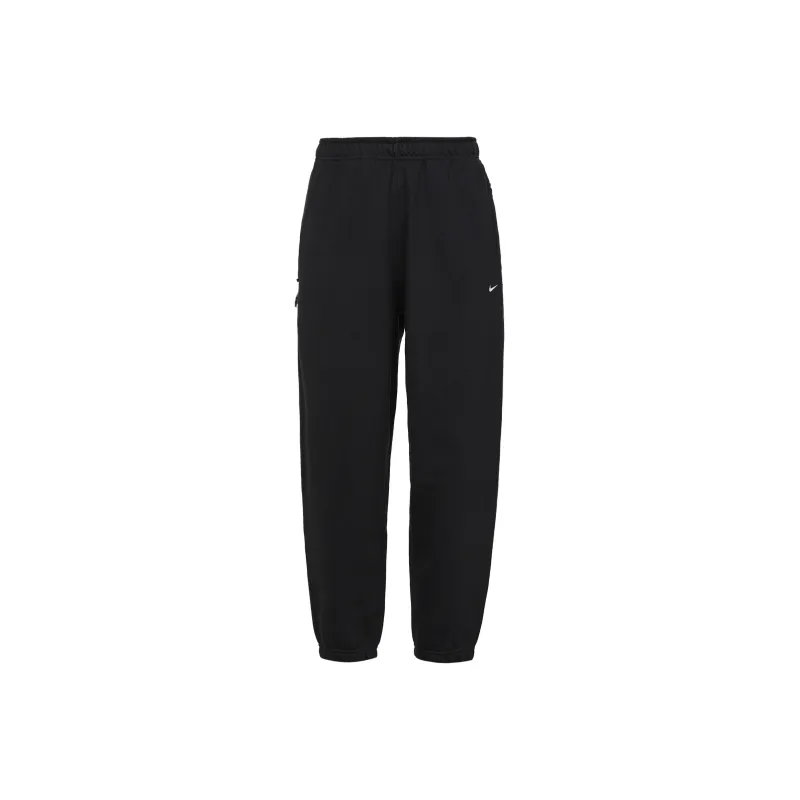 NIKE Черные Унисекс Вязаные Тренировочные Брюки