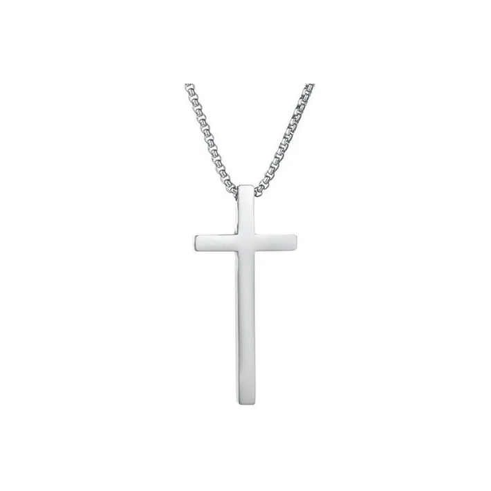 MUYAN Глянцевый Крест Ожерелье Унисекс