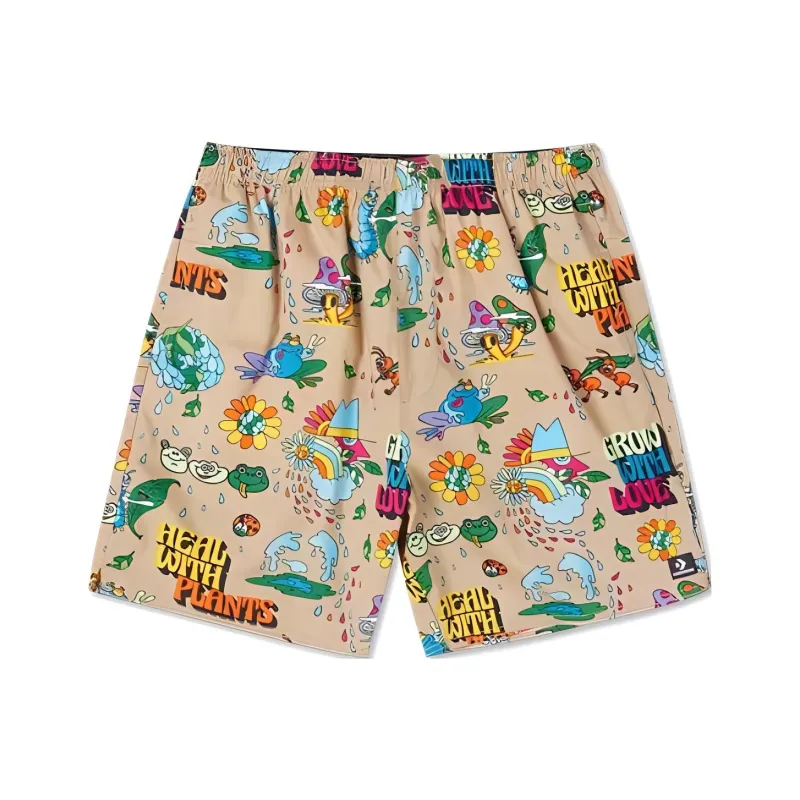 Конверс Повседневные шорты Мужские Желтые