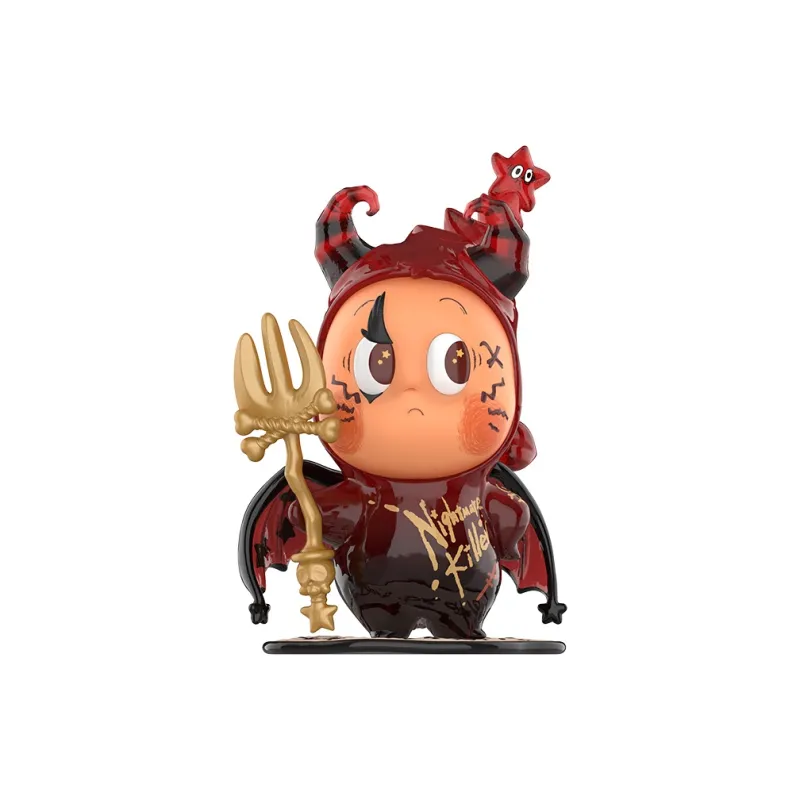 POP MART Alien Demon Star Фигурка Cute Прозрачный Слепой Бокс на Карточке 8,5 см