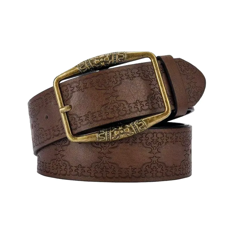 Miniso Ремни из ПУ (полиуретана) Унисекс 3,7CM