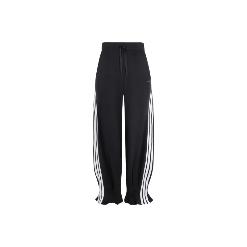 Adidas Sportlife Вязаные Спортивные Штаны Женские Черные